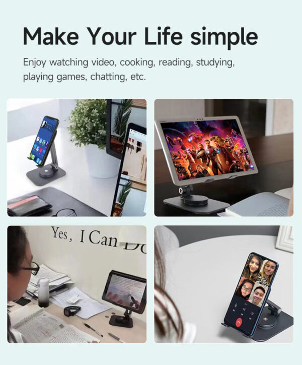 Foldable Adjustable Rotating Stand - Image 5