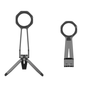 Portable triangle mobile phone live broadcast stand